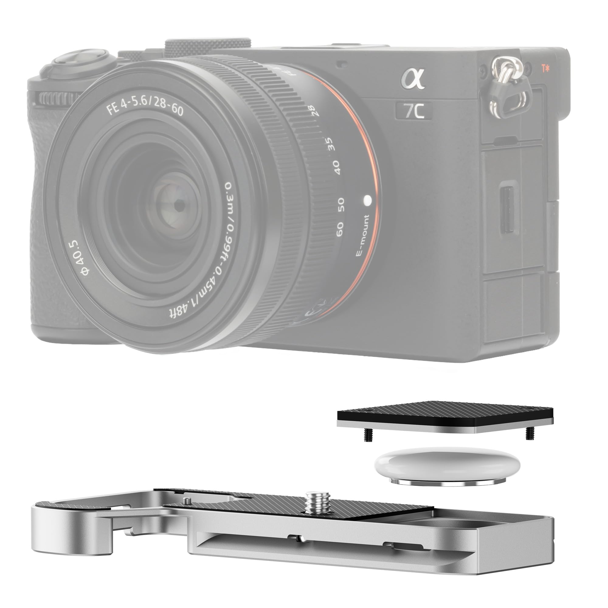 Amazon | A7C II A7C R ハンドグリップハンドグリップ、金属製ハンドル